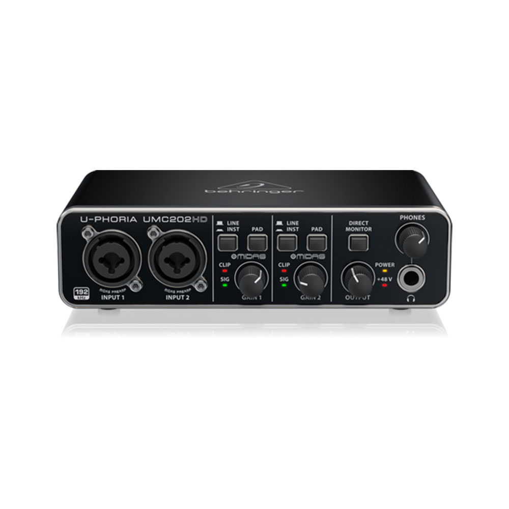 Behringer U-Phoria UMC202HD Interfaz de audio USB